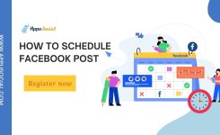 How to schedule Facebook post